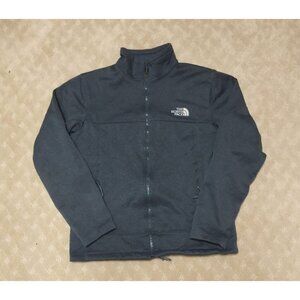 The North Face Men's S Sweater Fleece Jacket Dark Grey Heather Full Zip